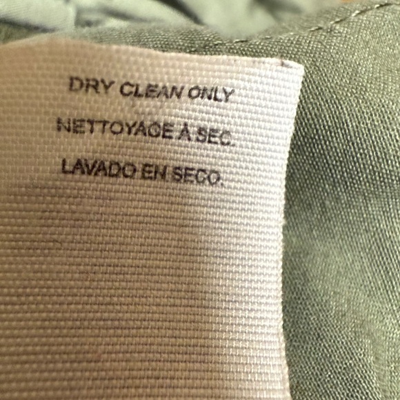 Khaki green military parka jacket - Picture 4 of 7